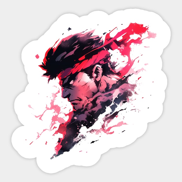 ryu Sticker by piratesnow